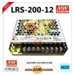 Power Supply Trafo Meanwell LRS-200-12 DC 12V 16.7A 17A 200W | Mean Well